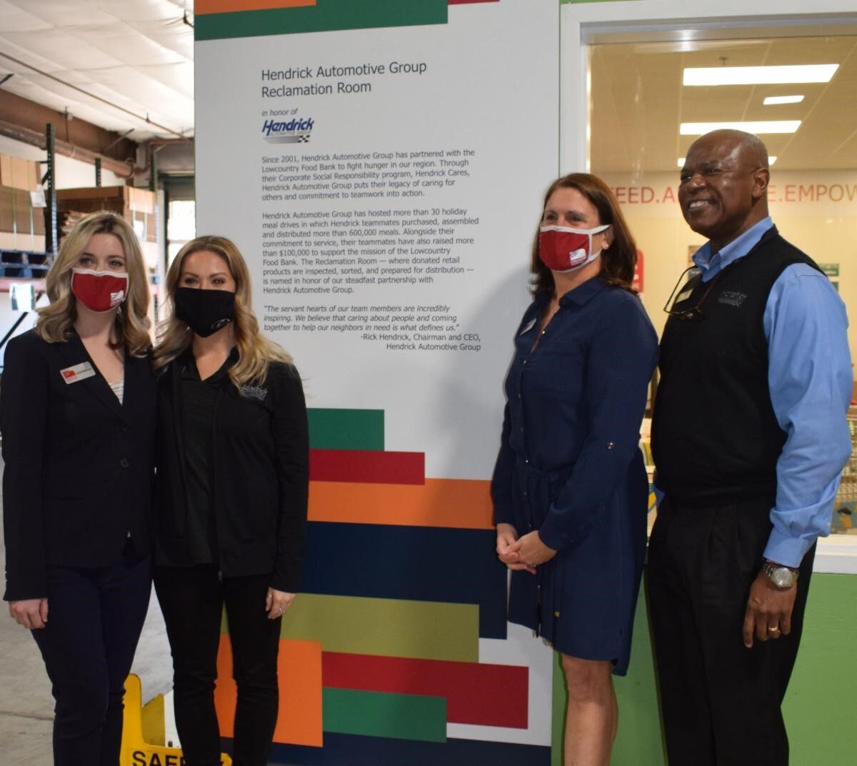 The Lowcountry Food Bank and Hendrick Automotive